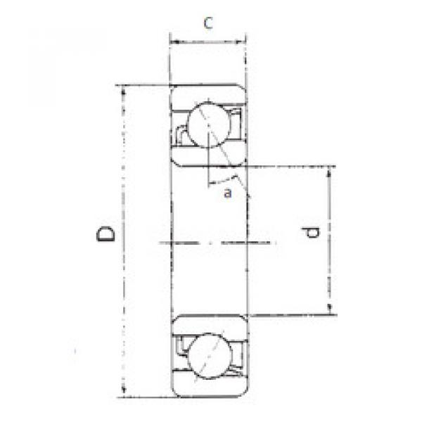 roulements 7204B FBJ #1 image