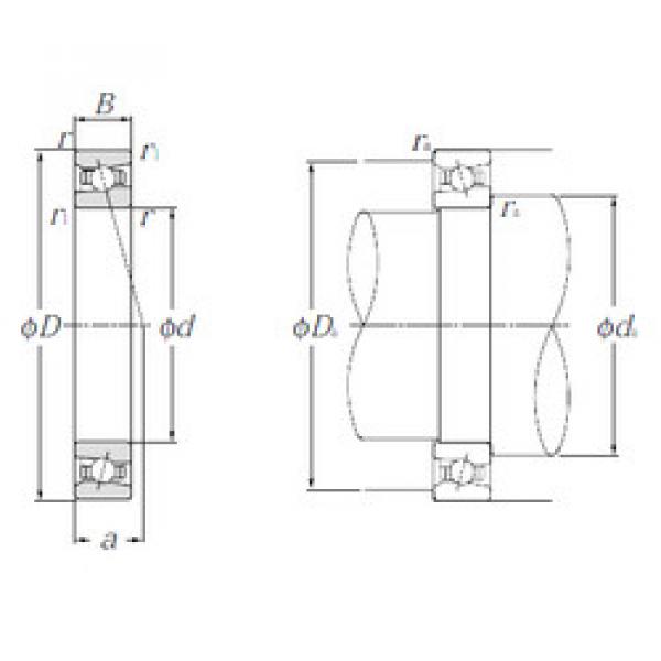 roulements HSB914C NTN #1 image