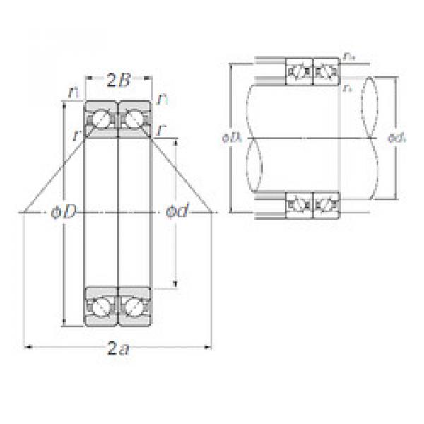 roulements HTA006DB NTN #1 image