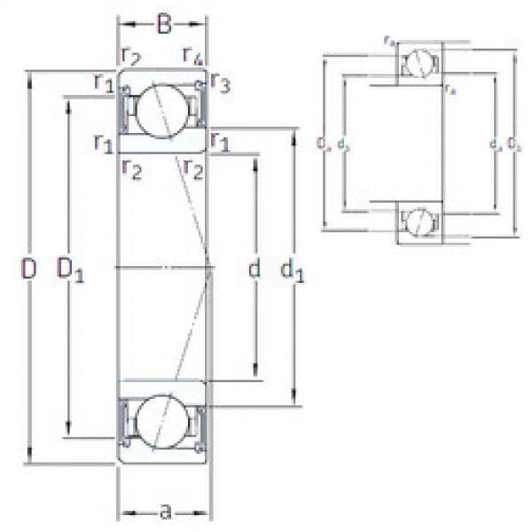 roulements VEB 50 /S/NS 7CE1 SNFA #1 image