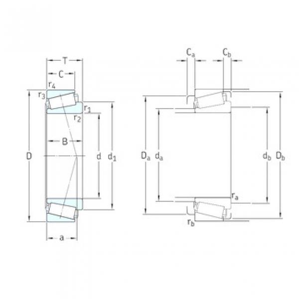 roulements 32011X/Q SKF #1 image