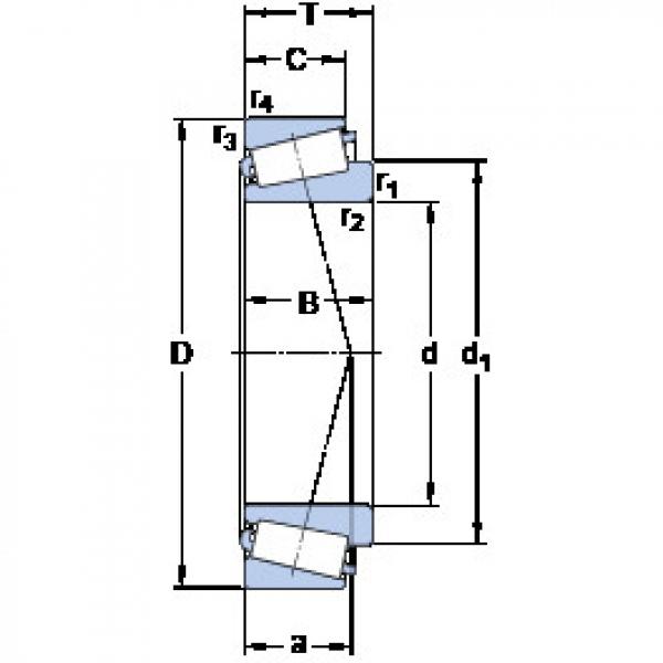 roulements T4CB 100/Q SKF #1 image