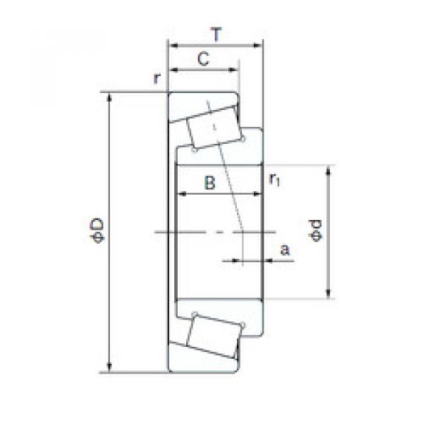 roulements 32940ED NACHI #1 image