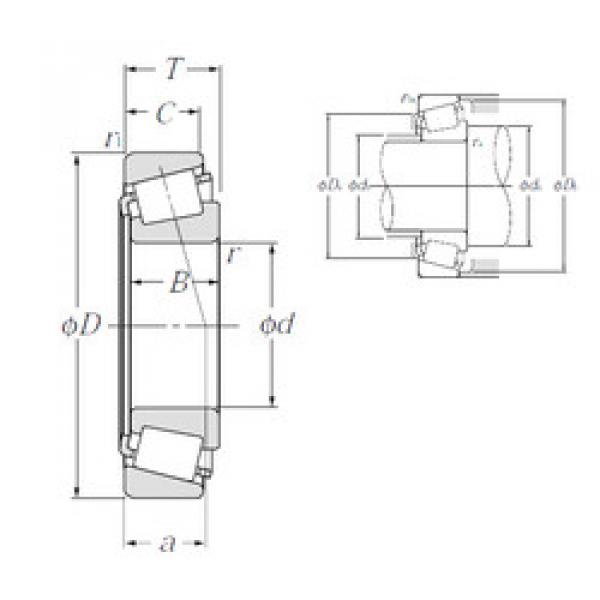 roulements 4T-07096/07196 NTN #1 image