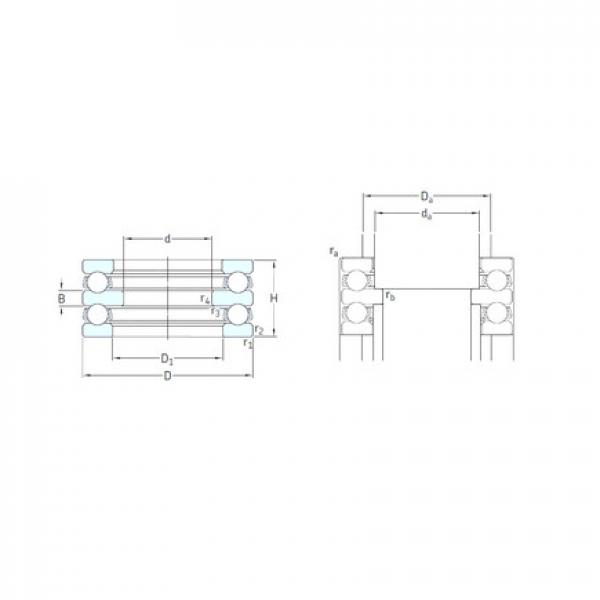 roulements 52218 SKF #1 image