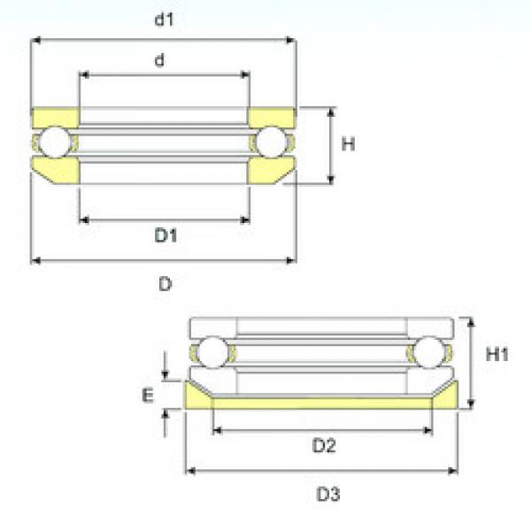 roulements 53205 U 205 ISB #1 image