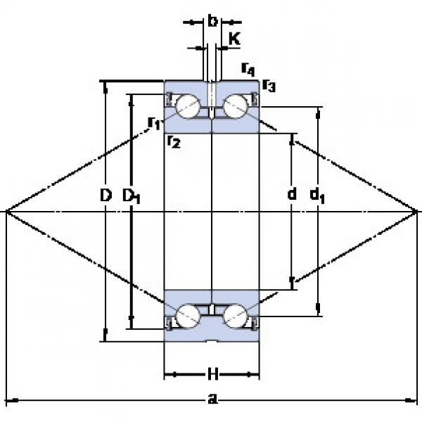 roulements BEAS 008032-2RS SKF #1 image