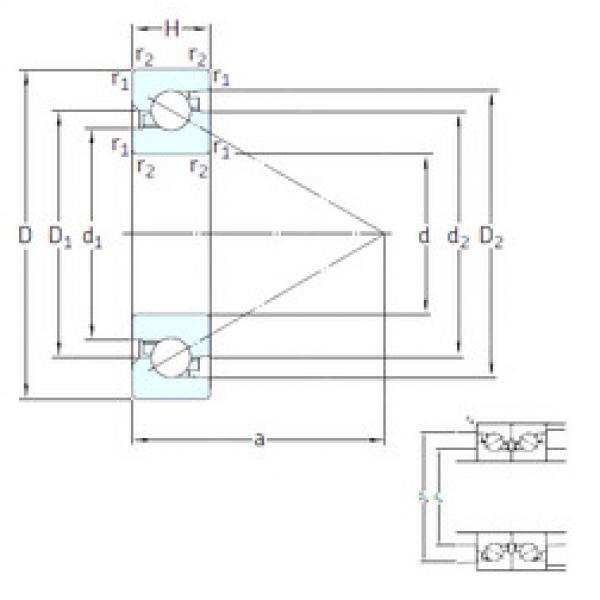 roulements BSA 204 CG SKF #1 image