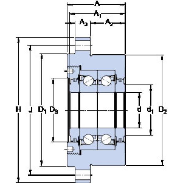 roulements FBSA 204/DB SKF #1 image