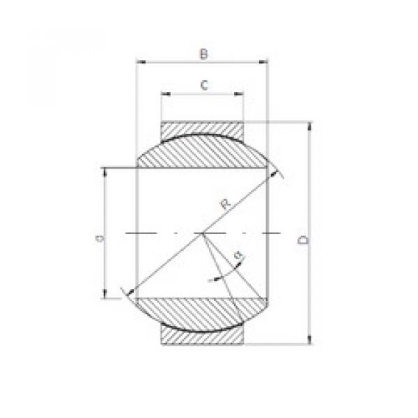 roulements GE 280 HCR-2RS ISO #1 image