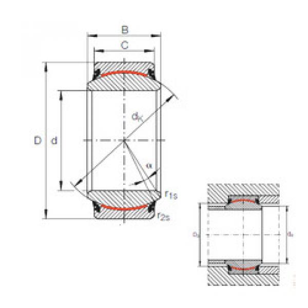 roulements GE 90 UK-2RS INA #1 image