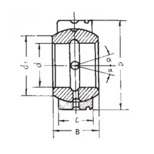 roulements GE12XS/K FBJ #1 image