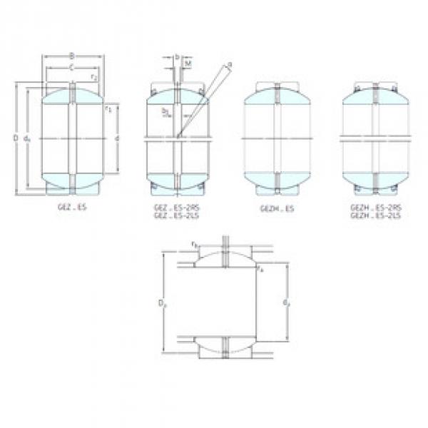 roulements GEZ304ES-2RS SKF #1 image