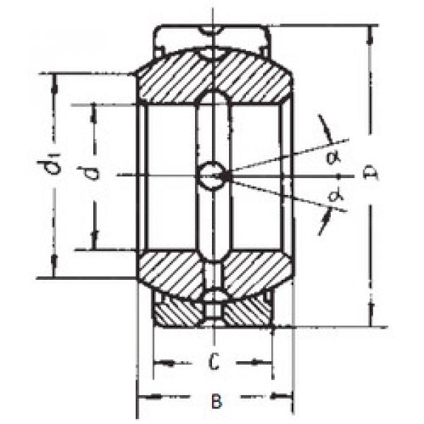 roulements GEZ57ES-2RS FBJ #1 image