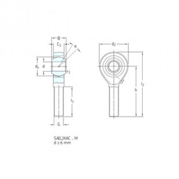 roulements SAKAC5M SKF #1 image