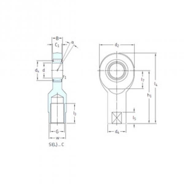 roulements SI20C SKF #1 image