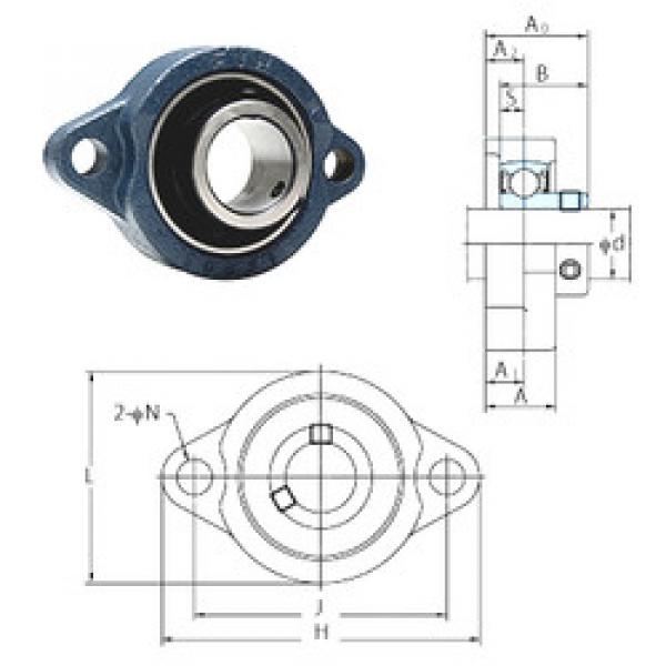 roulements BLF206-18 FYH #1 image