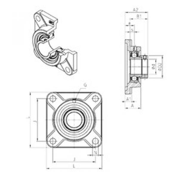 roulements ESF205 SNR #1 image