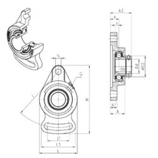 roulements ESFA212 SNR #1 image