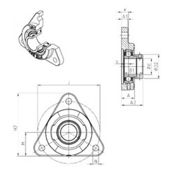 roulements ESFTE205 SNR #1 image