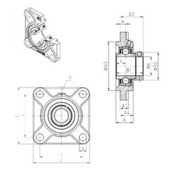 roulements EXFS309 SNR #1 image