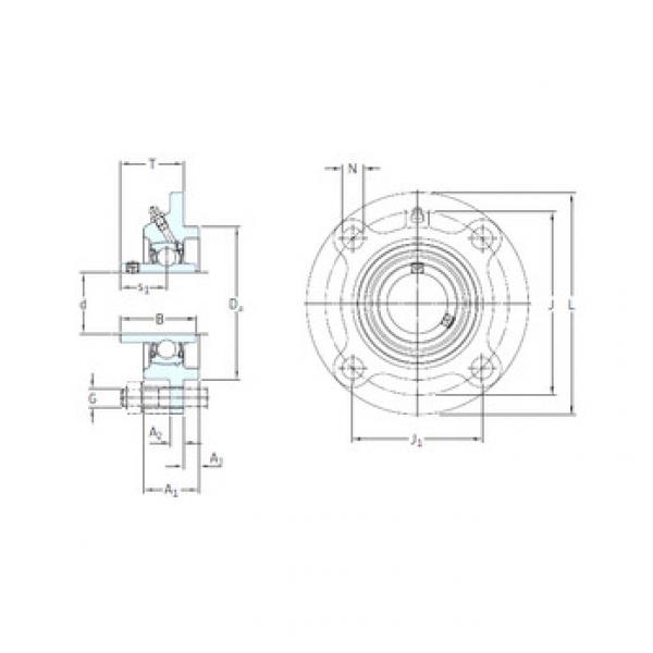 roulements FYC 45 TF SKF #1 image