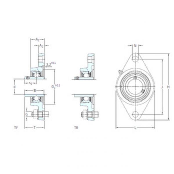 roulements FYTB 45 WF SKF #1 image