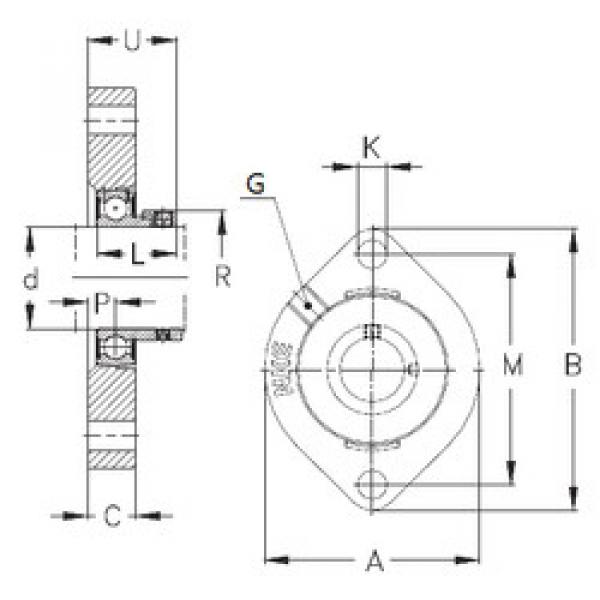 roulements GLCTE30 NKE #1 image