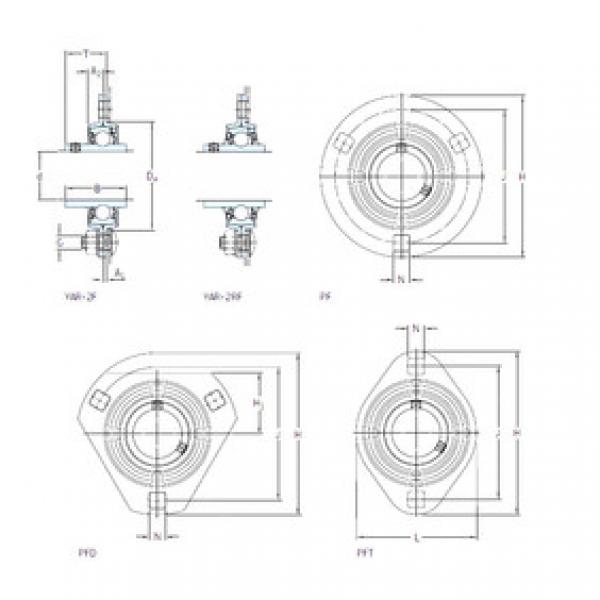 roulements PFT 40 RM SKF #1 image