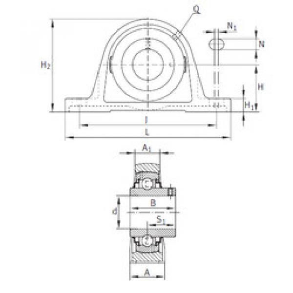 roulements RAKY2-15/16 INA #1 image