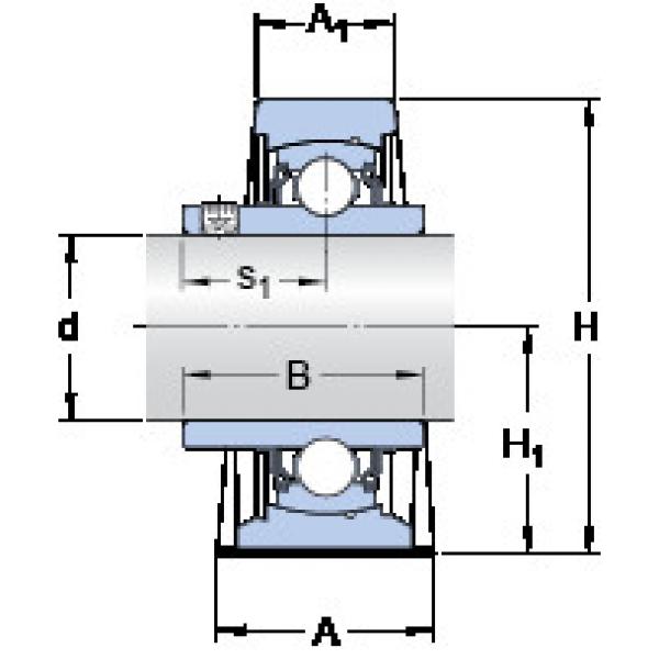 roulements SY 1.11/16 TF/VA201 SKF #1 image