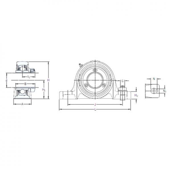 roulements SY 1.1/2 PF/AH SKF #1 image