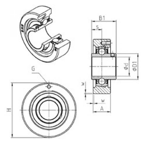 roulements UCC312 SNR #1 image