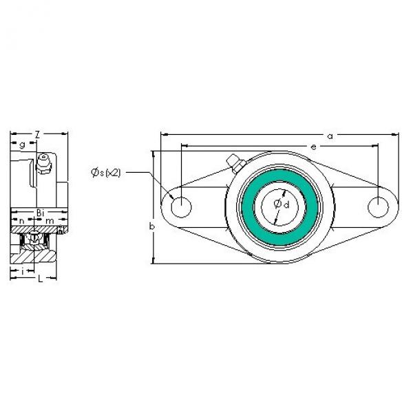 roulements UCFL 202G5PL AST #1 image