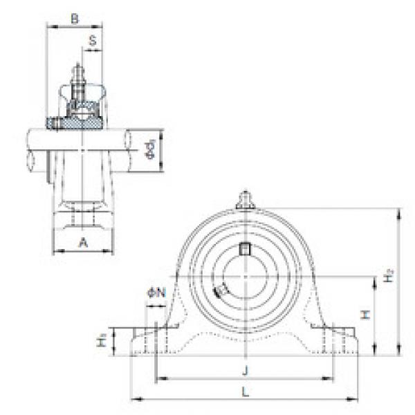 roulements UCIP213 NACHI #1 image