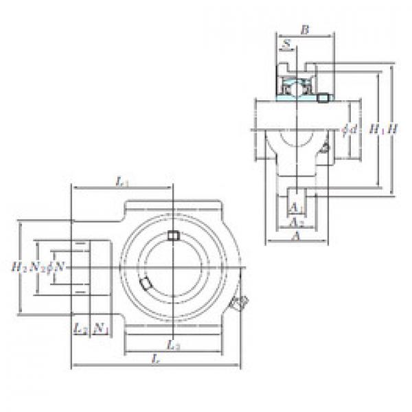 roulements UCT207-23 KOYO #1 image