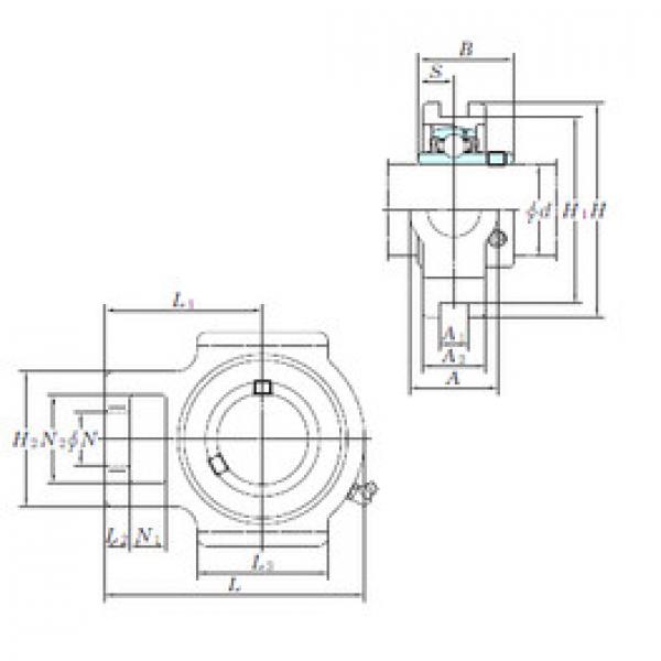 roulements UCST206H1S6 KOYO #1 image