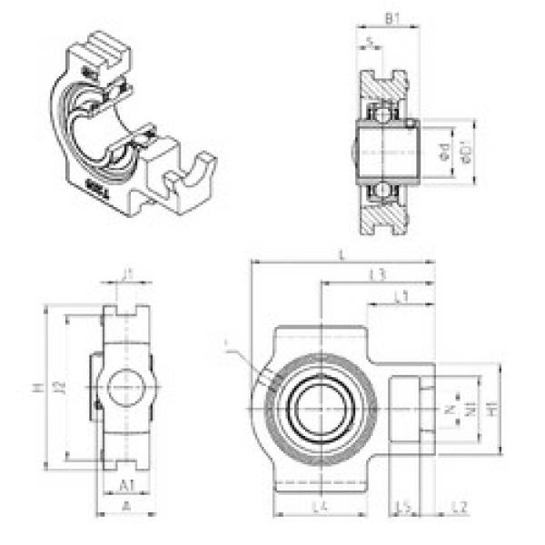 roulements UCT305 SNR #1 image