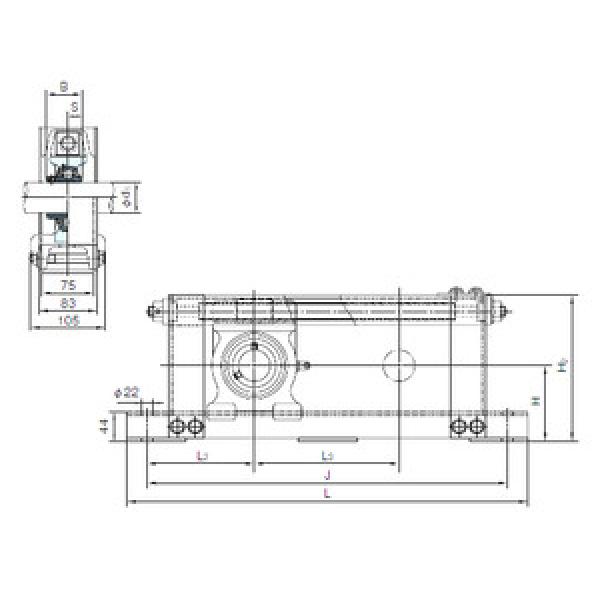 roulements UCTU209+WU900 NACHI #1 image