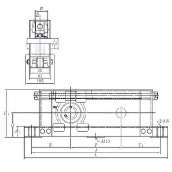 roulements UCTU316-500 KOYO #1 image