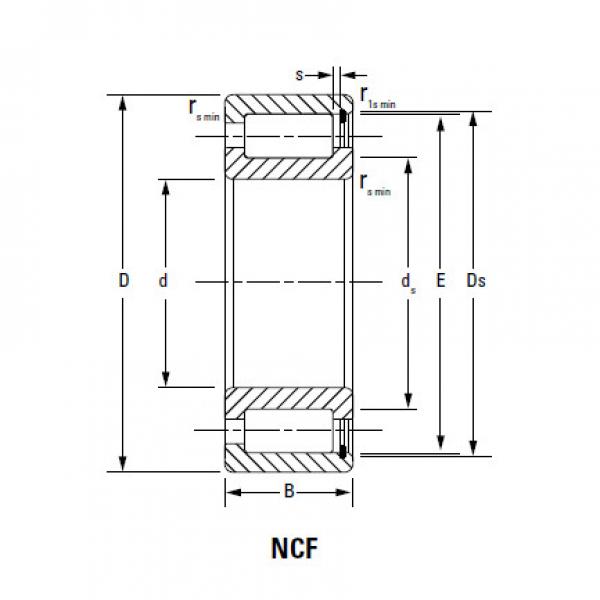 Bearing NCF1888V #1 image