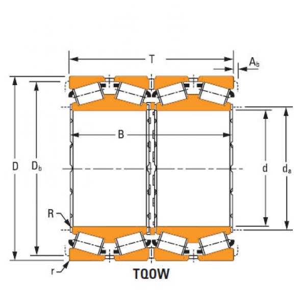 Bearing lm282549dw lm282510d #1 image