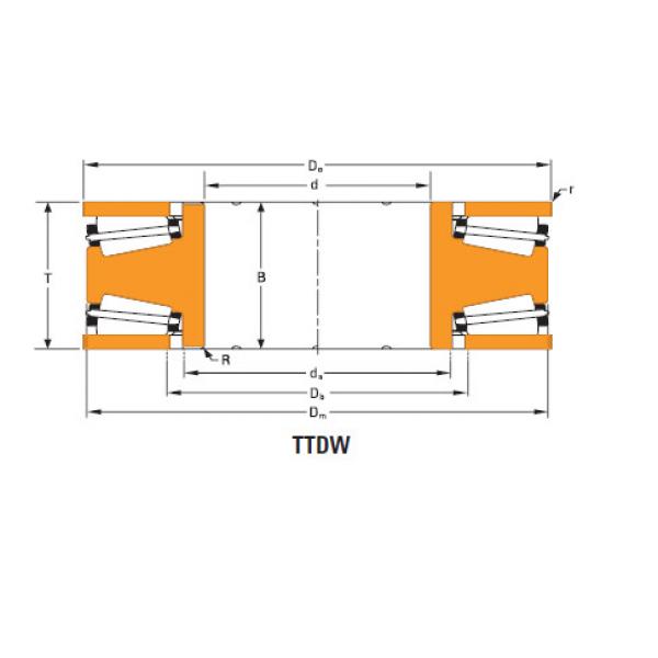 Bearing Thrust race double d-3637-a #1 image