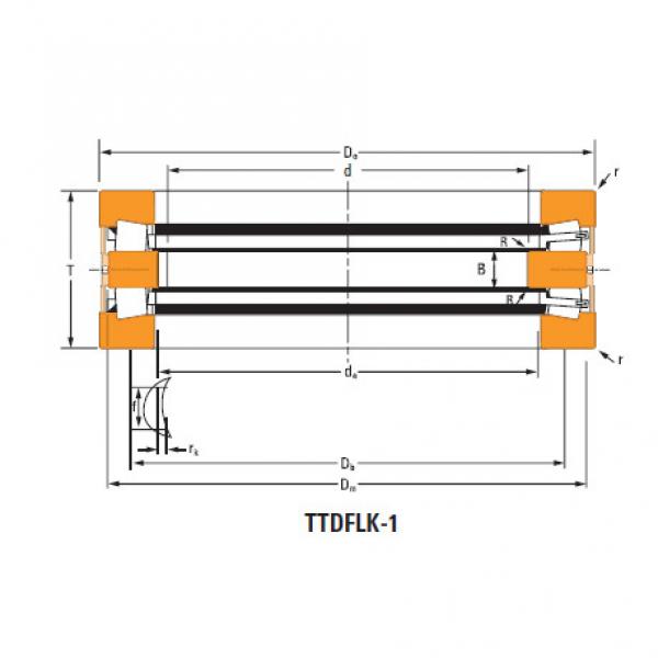 Bearing Thrust race double T7020f #1 image