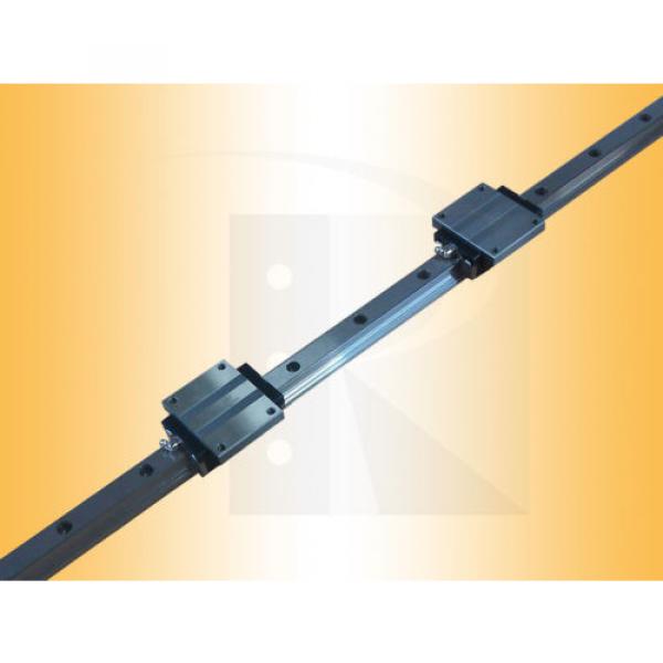 Linear Guide - Recirculating ball bearing - HRC45-FN rail + car)- #3 image