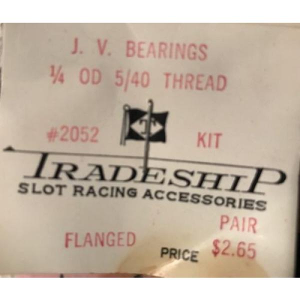 (6) pair Tradeship 1/24 slot car flanged bearings High quality #5 image