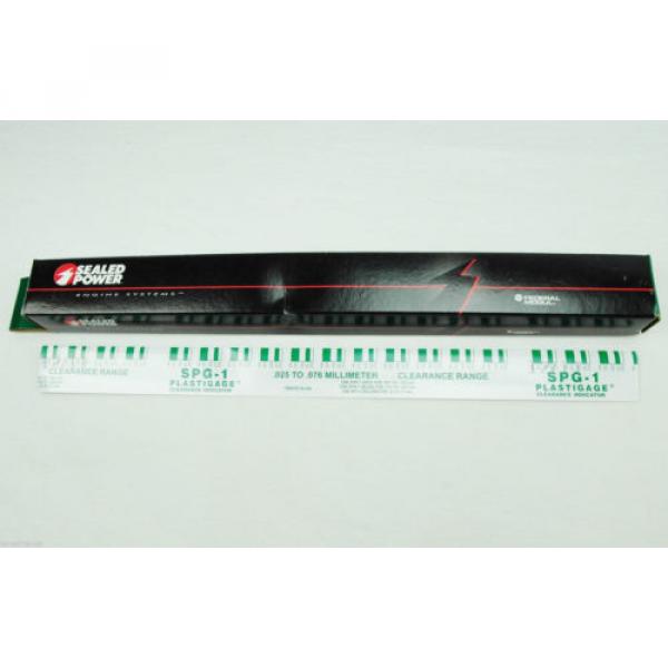 12 Plastigage Measuring strip 0.001-0.003in green CAR 12x30cm Plain shaft #3 image