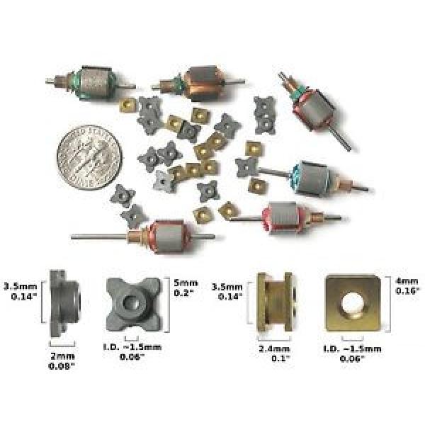 12 TYCO 12 Aurora G+ Slot Car InLine ARMATURE BEARINGS #5 image