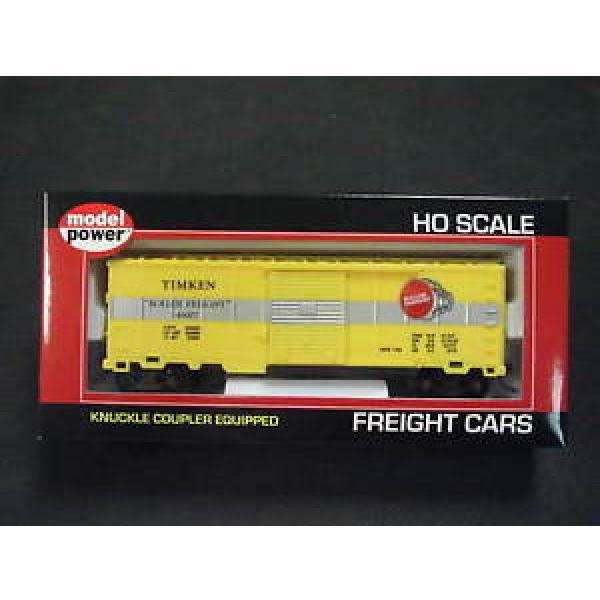 HO Model Power RTR Freight - 97973 40&#039; Box Car - Timken Roller Bearings Freight #5 image