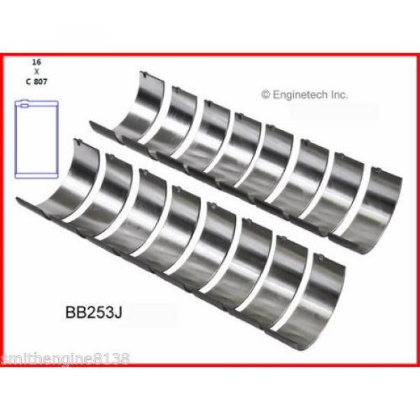 Rod Main &amp; Cam Bearing Combo SB 400 V8 Chevy Car Truck Van 70-80  Standard Sizes #3 image